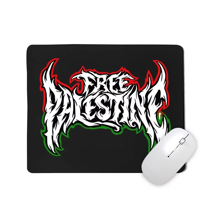 Til The End Free Palestine Mousepad