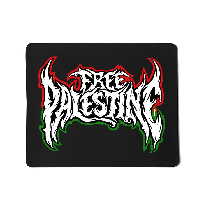 Til The End Free Palestine Mousepad