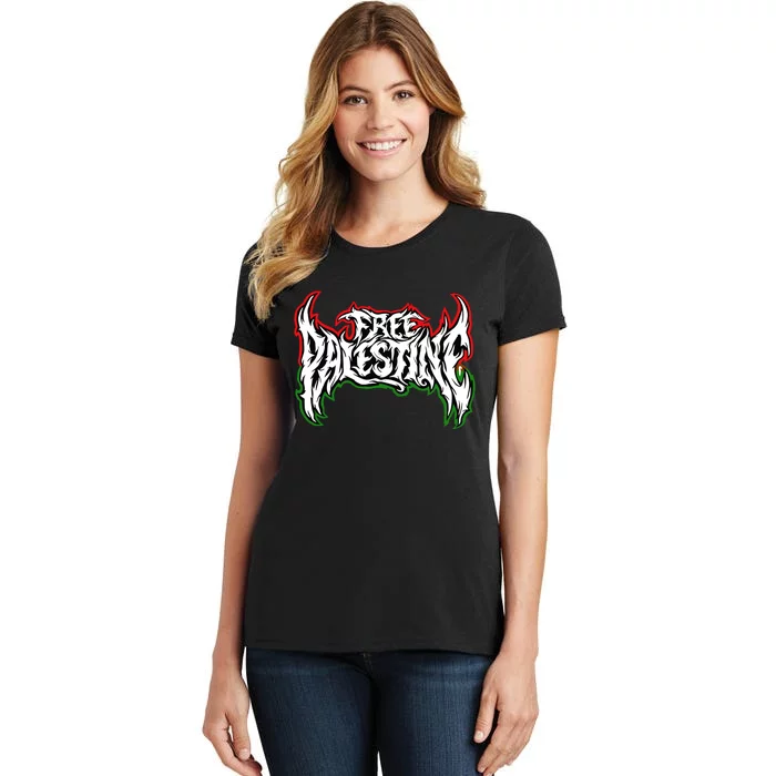 Til The End Free Palestine Women's T-Shirt