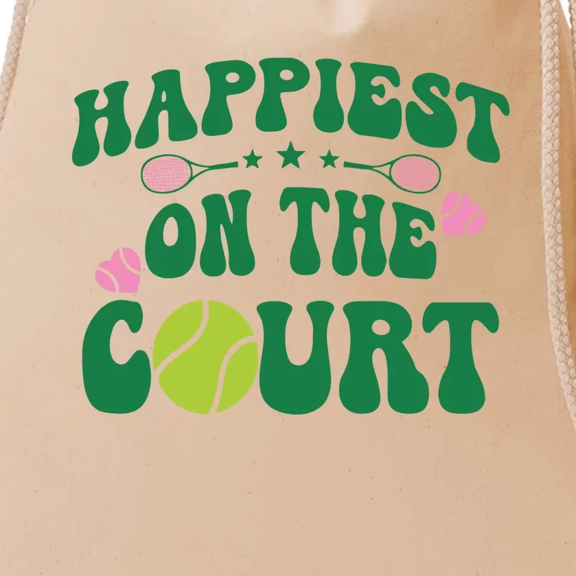 Tennis Drawstring Bag