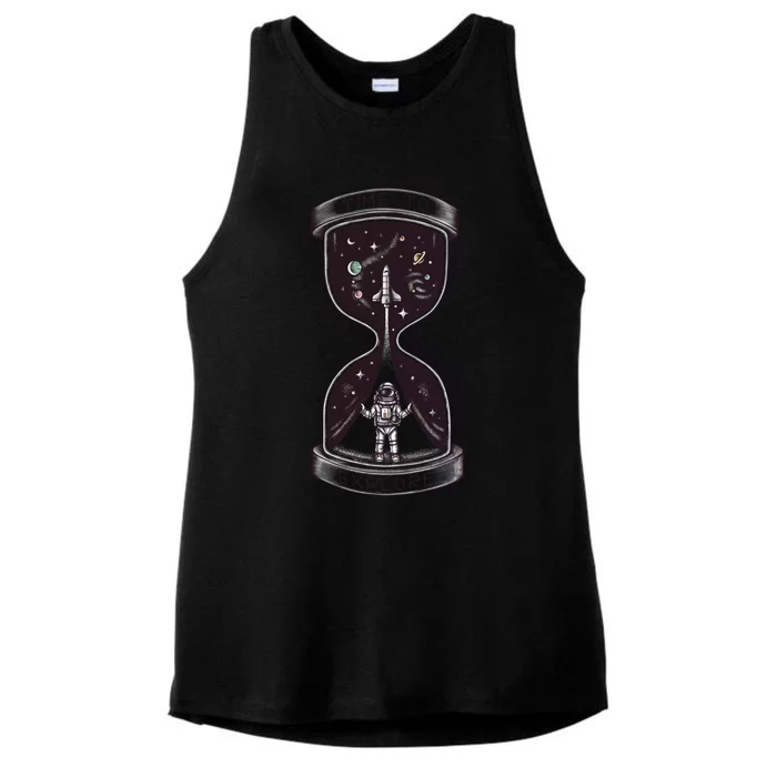 Time To Explore Ladies Tri-Blend Wicking Tank