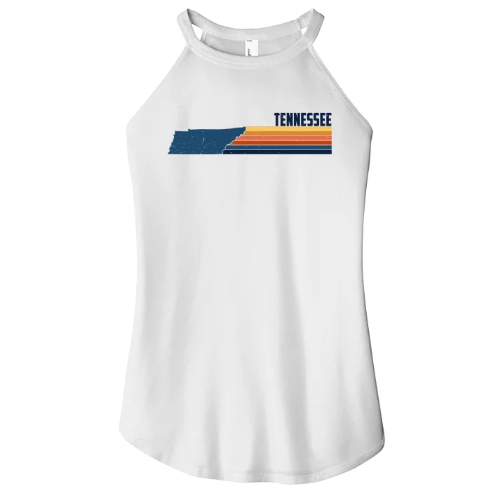 Retro Vintage Tennessee Women’s Perfect Tri Rocker Tank