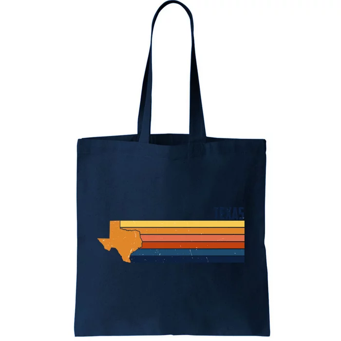 Retro Vintage Texas Tote Bag