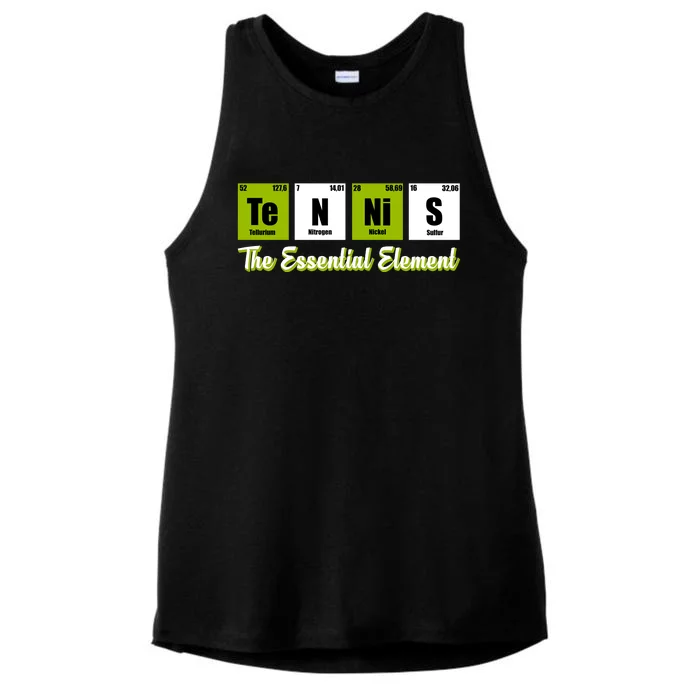 Tennis The Essential Element Ladies Tri-Blend Wicking Tank