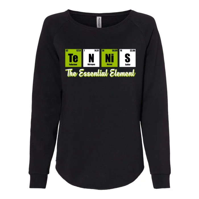 Tennis The Essential Element Womens California Wash Sweatshirt