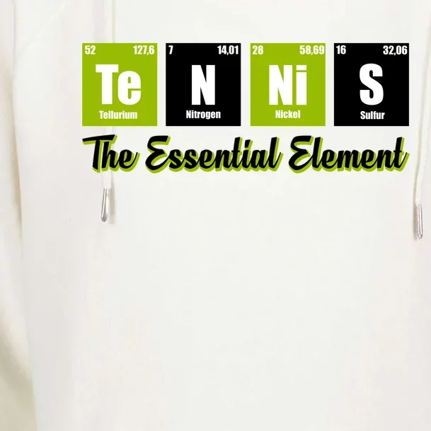 Tennis The Essential Element Womens Funnel Neck Pullover Hood