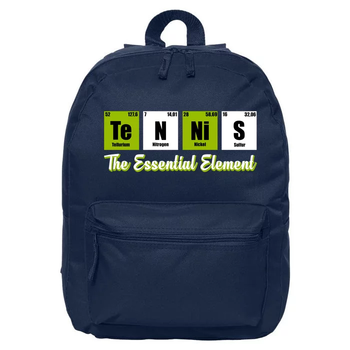 Tennis The Essential Element 16 in Basic Backpack