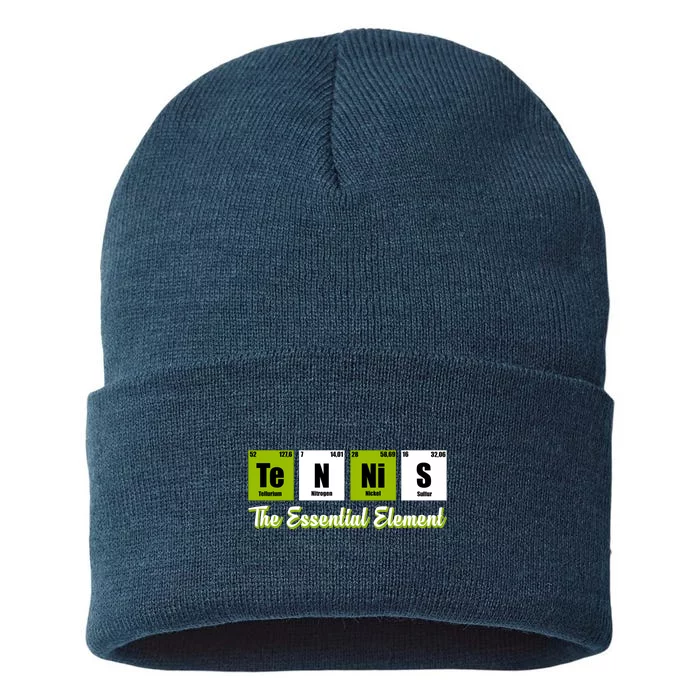 Tennis The Essential Element Sustainable Knit Beanie