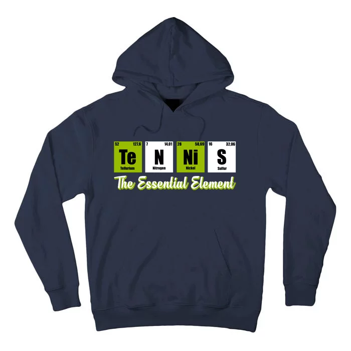 Tennis The Essential Element Tall Hoodie