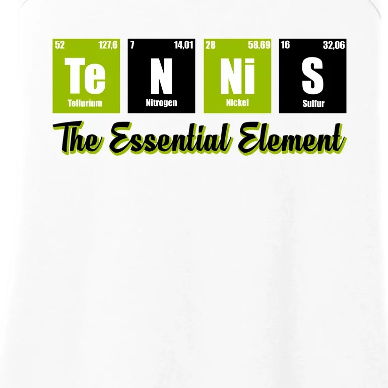 Tennis The Essential Element Ladies Essential Tank