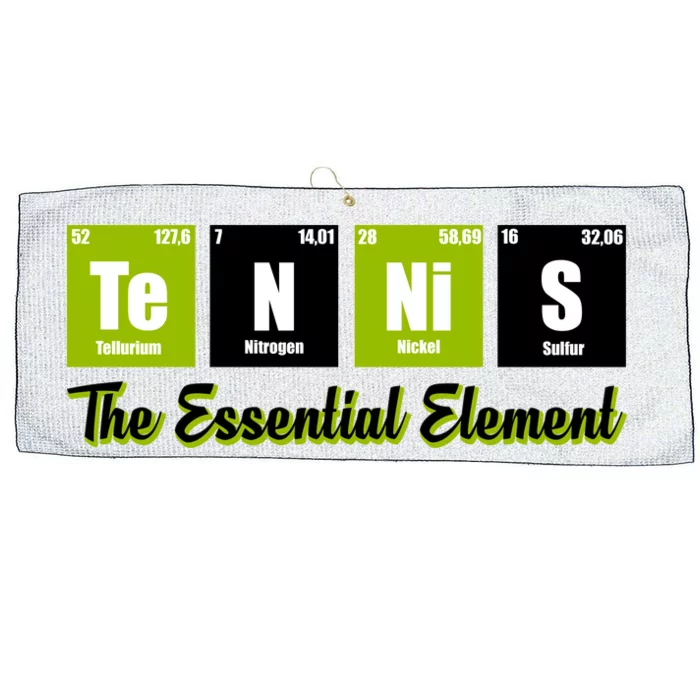 Tennis The Essential Element Large Microfiber Waffle Golf Towel