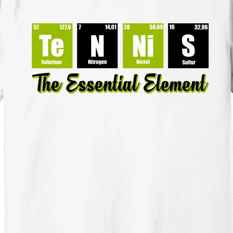 Tennis The Essential Element Premium T-Shirt