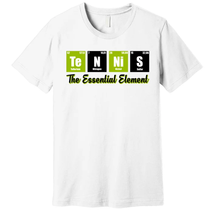 Tennis The Essential Element Premium T-Shirt