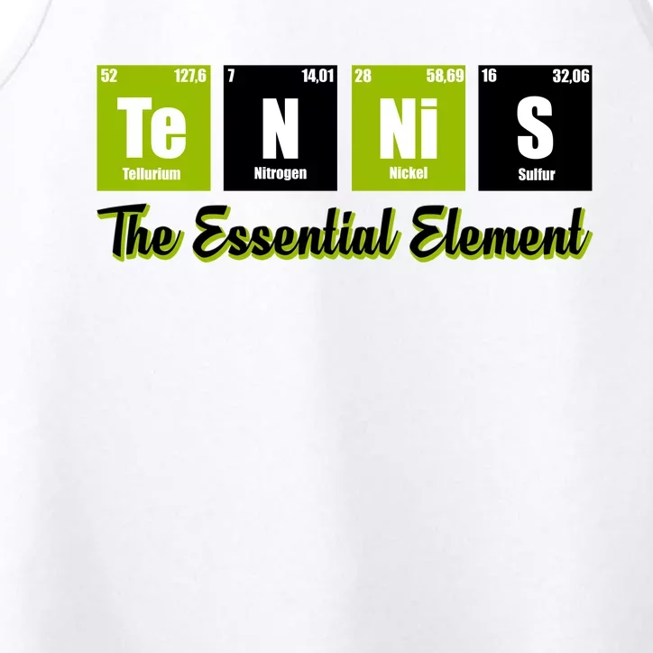 Tennis The Essential Element Performance Tank