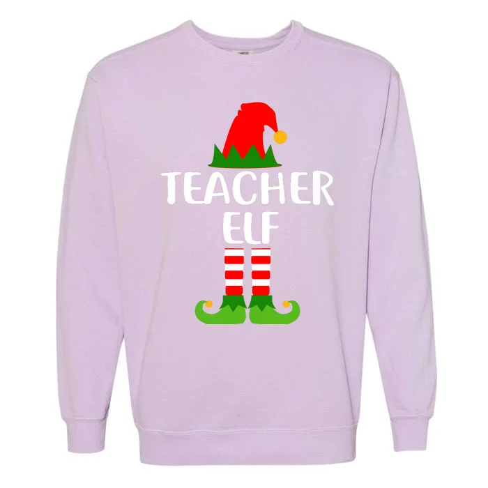 The Teacher Elf Garment-Dyed Sweatshirt