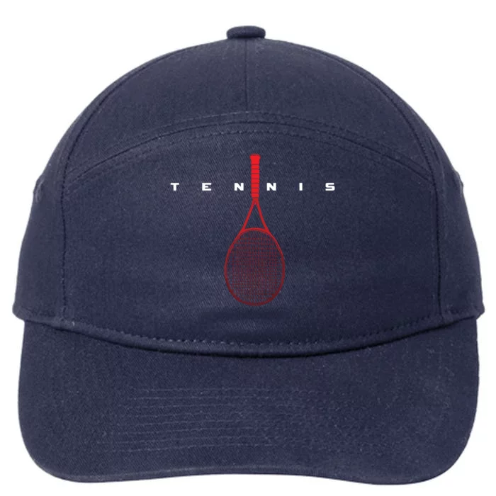 Tennis 7-Panel Snapback Hat