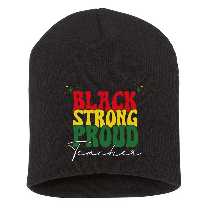 Teacher Short Acrylic Beanie