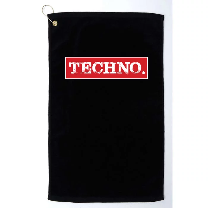 Techno Platinum Collection Golf Towel