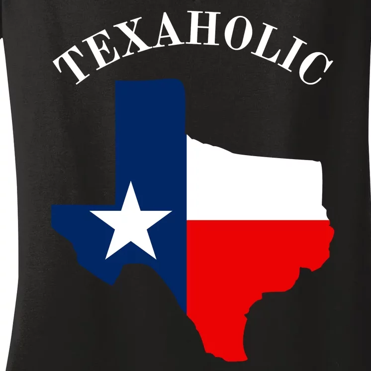 Texaholic Women's V-Neck T-Shirt