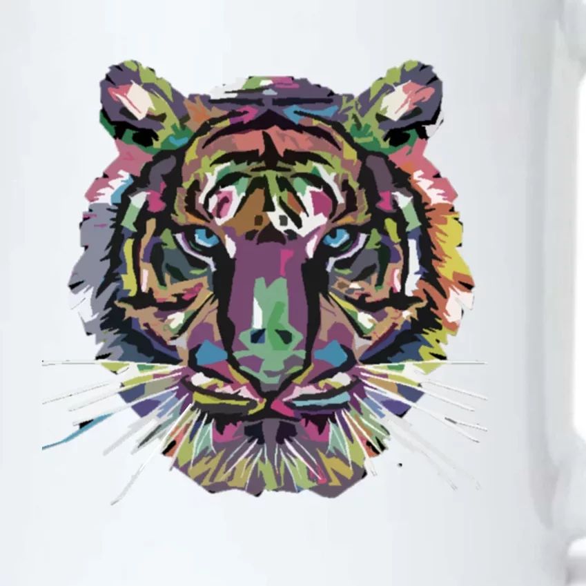 Tiger Trendy Easy Animal Print Tiger Cool Gift Black Color Changing Mug