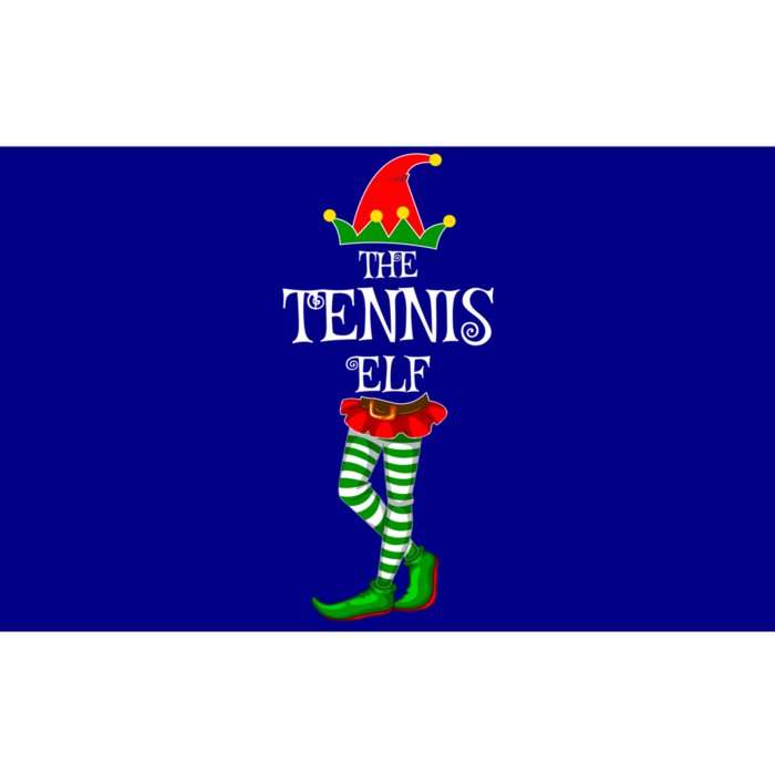 The Tennis Elf Family Matching Xmas Funny Idea Christmas Gift Bumper Sticker