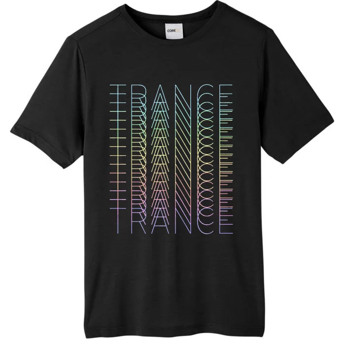 Trance Techno Edm Music Dj Rave Party Festival ChromaSoft Performance T-Shirt