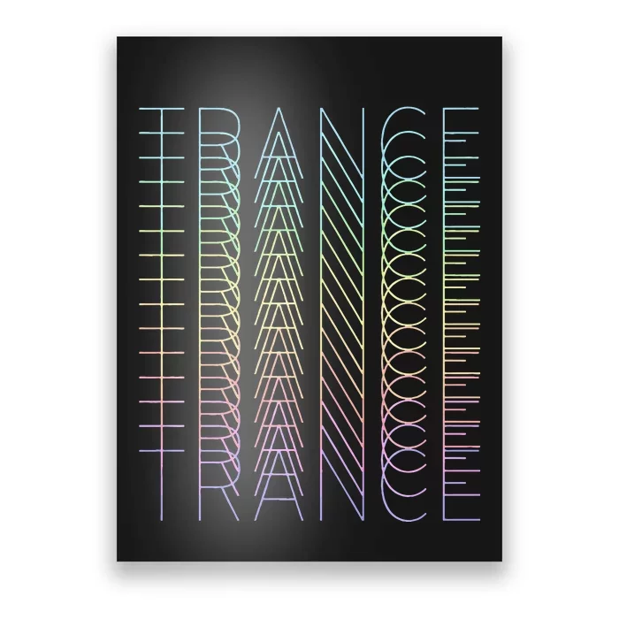 Trance Techno Edm Music Dj Rave Party Festival Poster