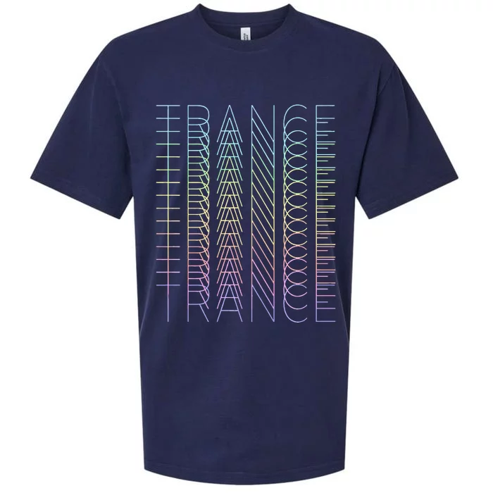 Trance Techno Edm Music Dj Rave Party Festival Sueded Cloud Jersey T-Shirt