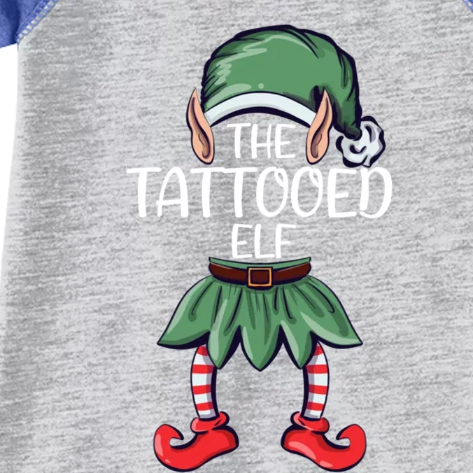 The Tattooed Elf Christmas Matching Family Group Elf Great Gift Infant Baby Jersey Bodysuit