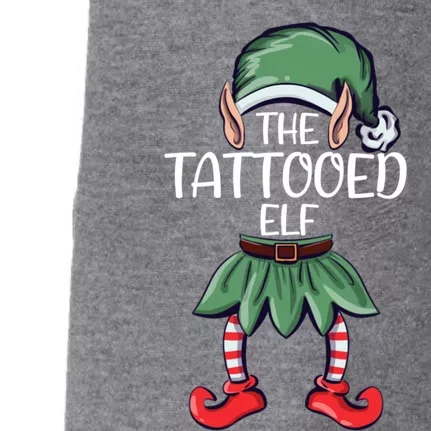 The Tattooed Elf Christmas Matching Family Group Elf Great Gift Doggie 3-End Fleece Hoodie