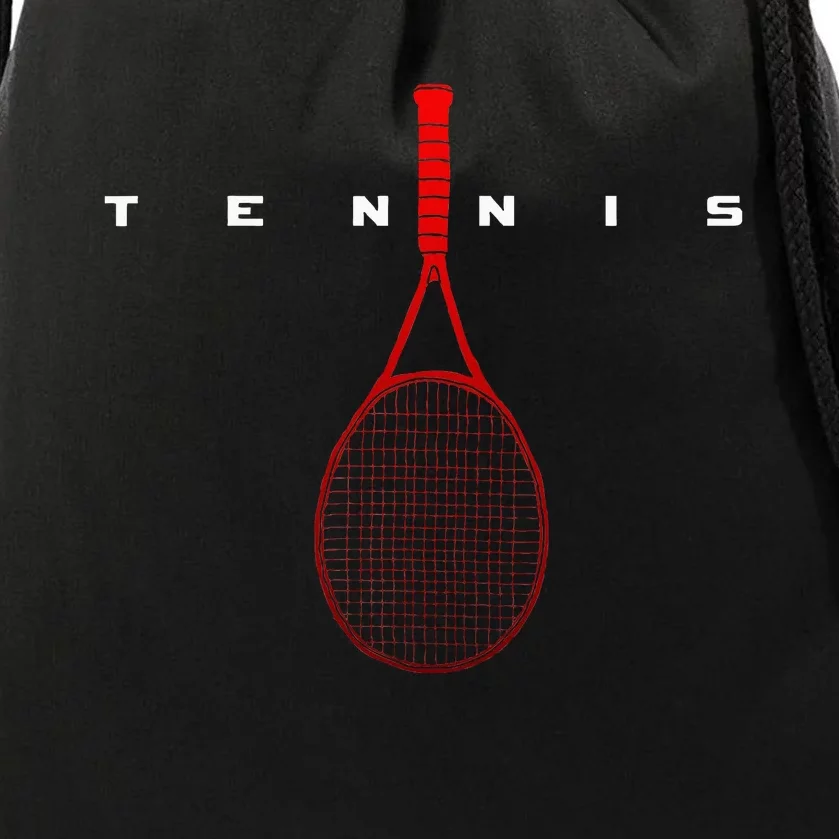 Tennis Drawstring Bag