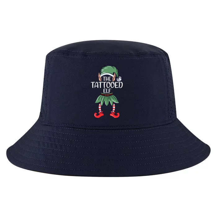 The Tattooed Elf Christmas Matching Family Group Elf Meaningful Gift Cool Comfort Performance Bucket Hat