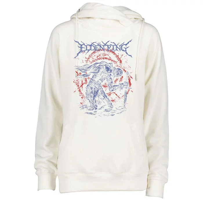 The Tarnished E.L.D.E.N Ring Fangamer Womens Funnel Neck Pullover Hood