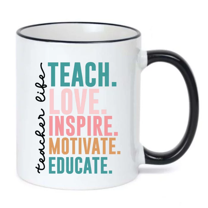 Teacher Black Color Changing Mug