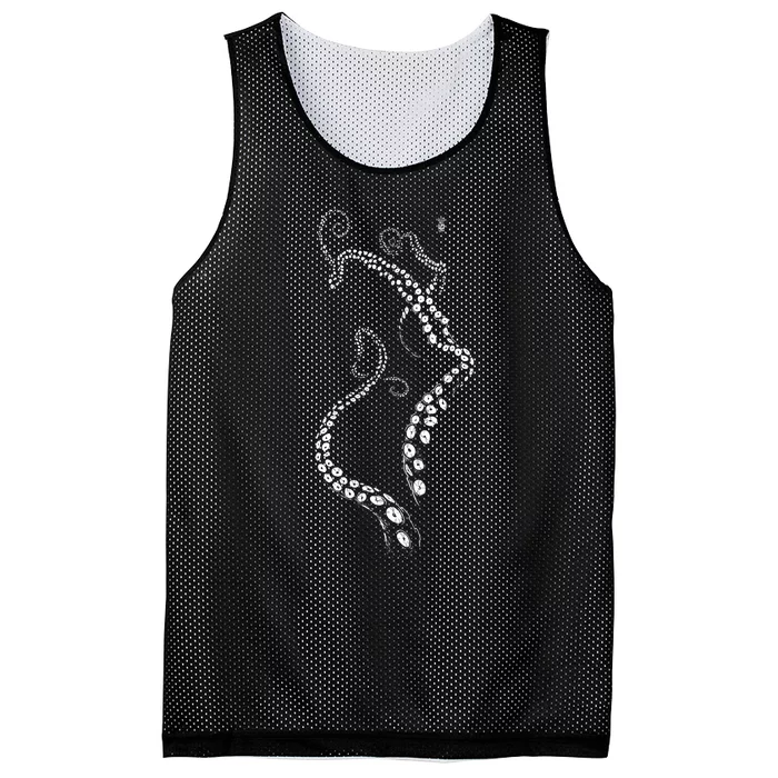 Tentacles Mesh Reversible Basketball Jersey Tank