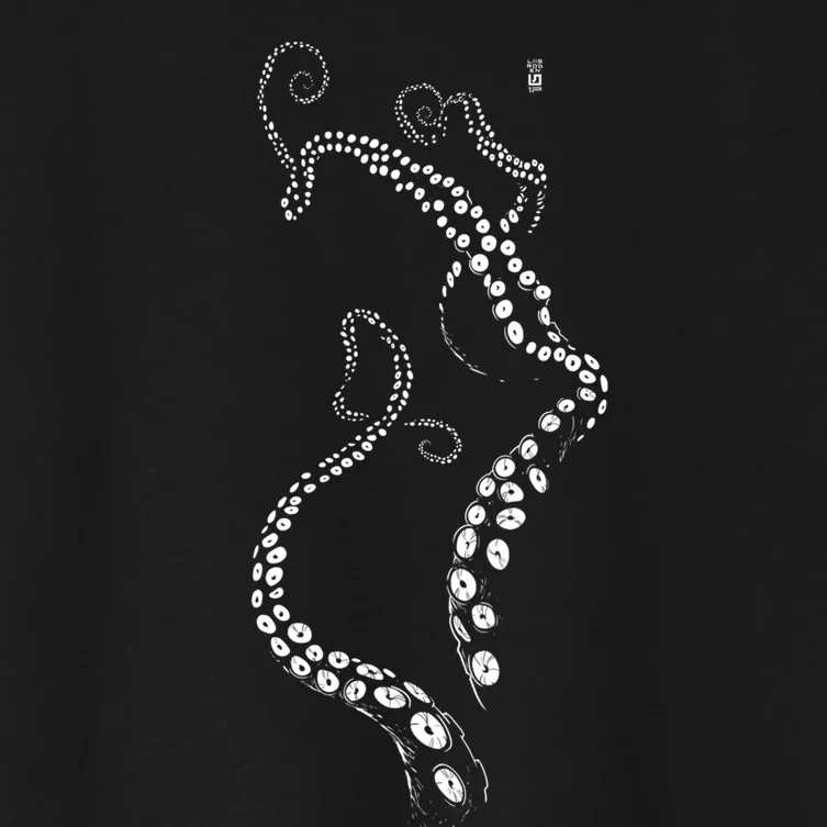 Tentacles Women's Crop Top Tee