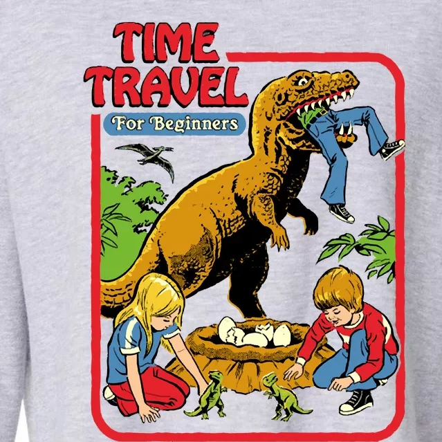 Time Travel For Beginners Cropped Pullover Crew