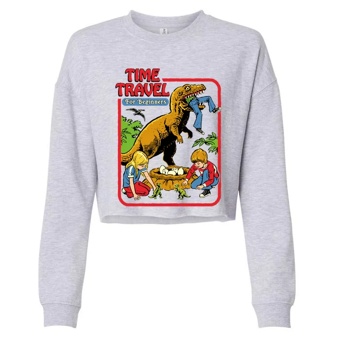 Time Travel For Beginners Cropped Pullover Crew