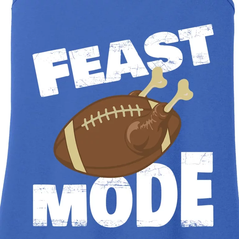 Thanksgiving Turkey Feast Mode Football Family Day Holiday Gift Ladies Essential Tank