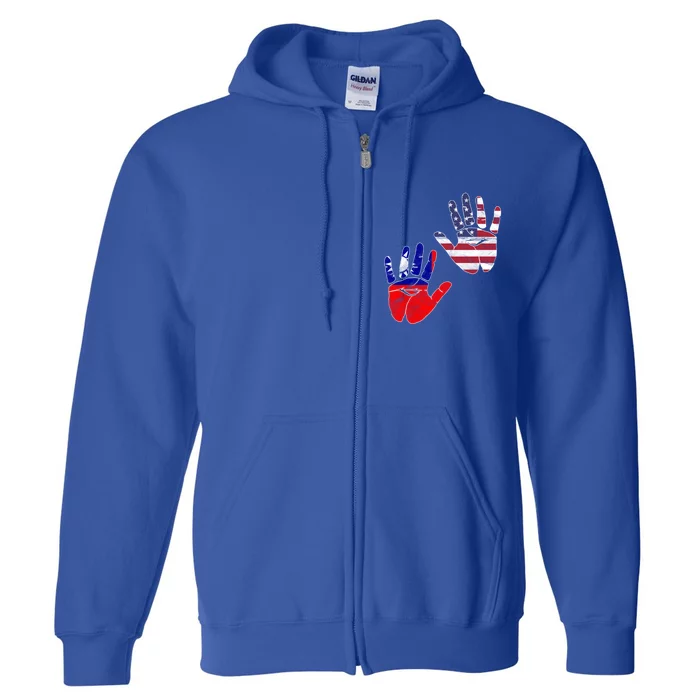 Taiwan Taiwanese Flag Proud America Hands Dna Mix Breed Meaningful Gift Full Zip Hoodie