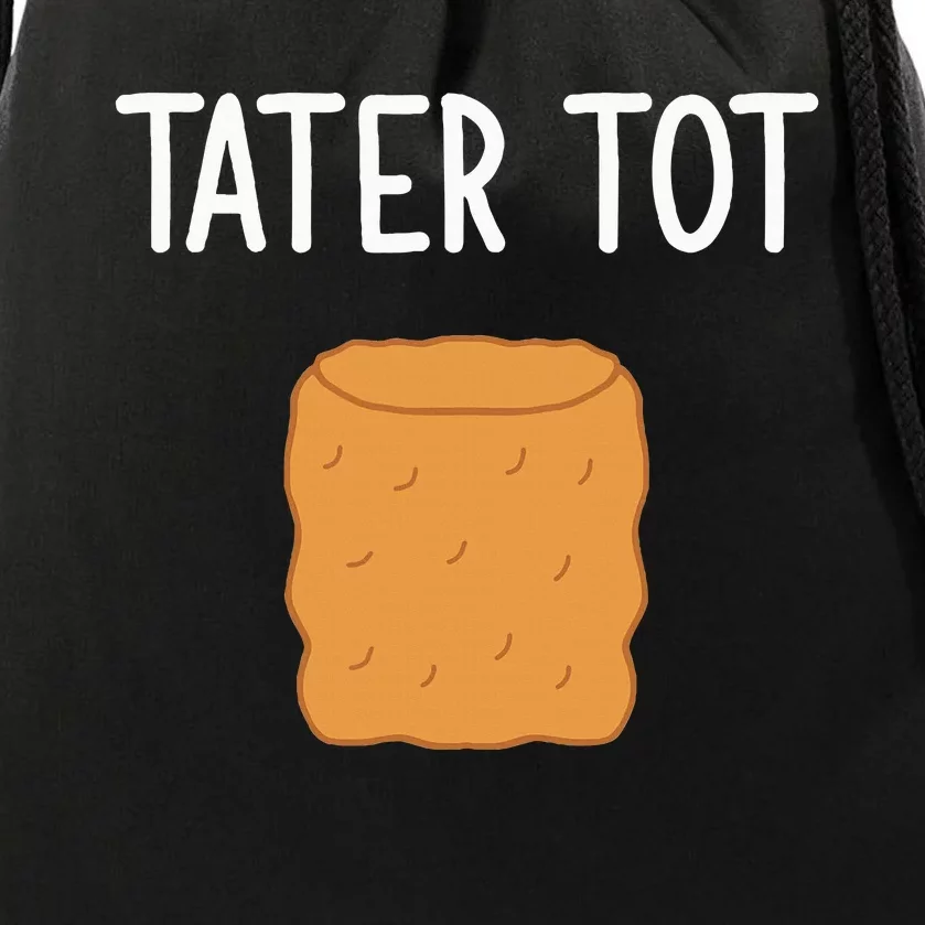 Tater Tot Funny Jokes Sarcastic Drawstring Bag