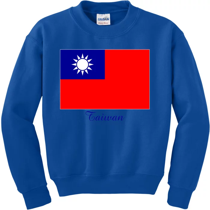 Taiwan Taiwanese Flag Souvenir Gift Kids Sweatshirt