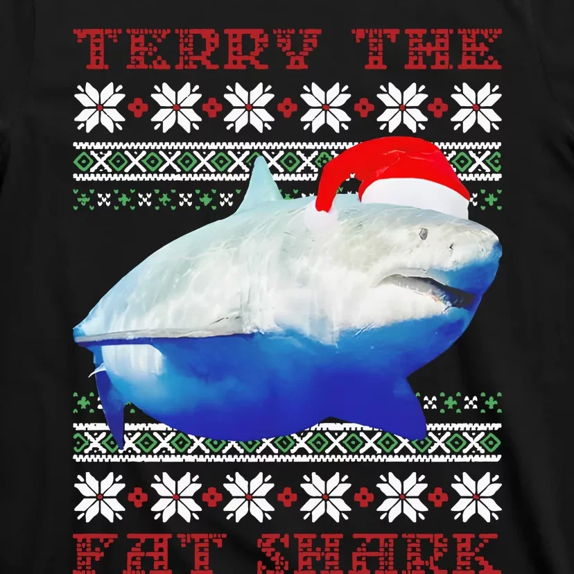 Terry The Fat Shark Christmas T-Shirt