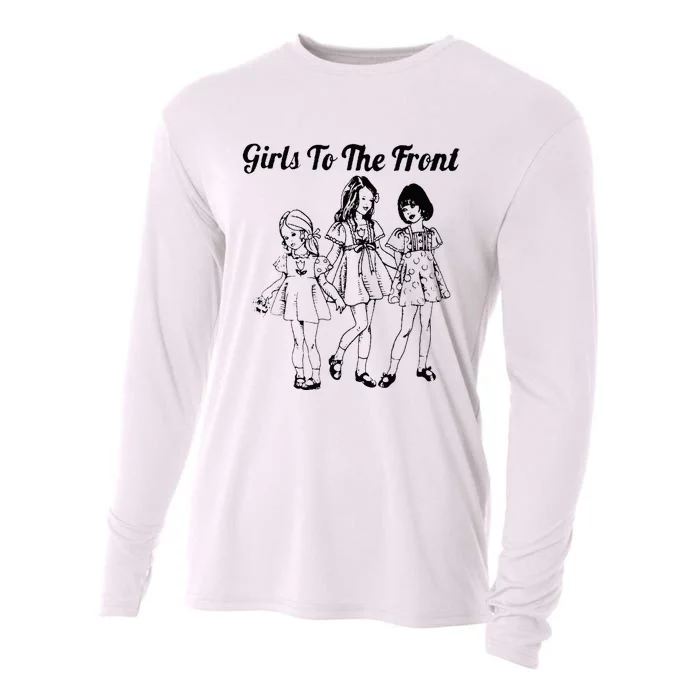 To The Front Riot Grrrl Cooling Performance Long Sleeve Crew