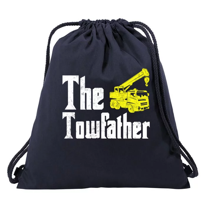 The Towfather Father’S Day Gifts Drawstring Bag