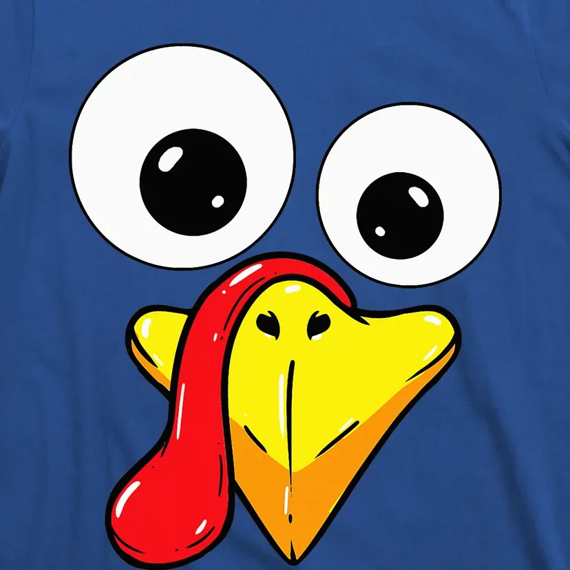 Thanksgiving Turkey Face Matching Family Costume T-Shirt