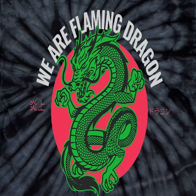 Tropic Thunder Flaming Dragon Funny  Classic Movie Tie-Dye T-Shirt