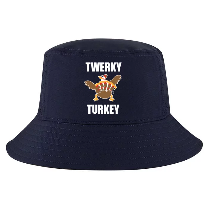 Twerky Turkey Funny Thanksgiving Day Gift Cool Comfort Performance Bucket Hat