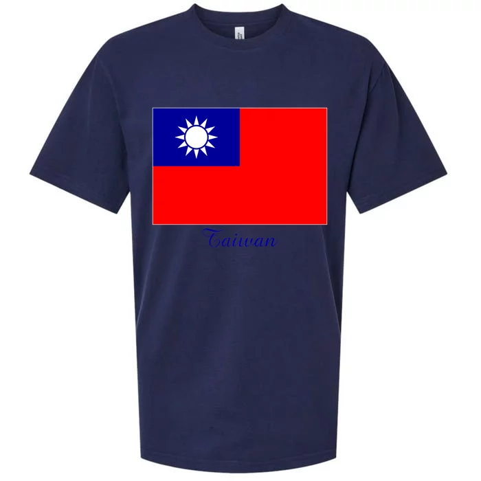 Taiwan Taiwanese Flag Souvenir Gift Sueded Cloud Jersey T-Shirt