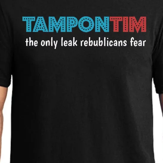 Tampon Tim Funny Meme Tim Walz Vp Vice President 2024 Pajama Set